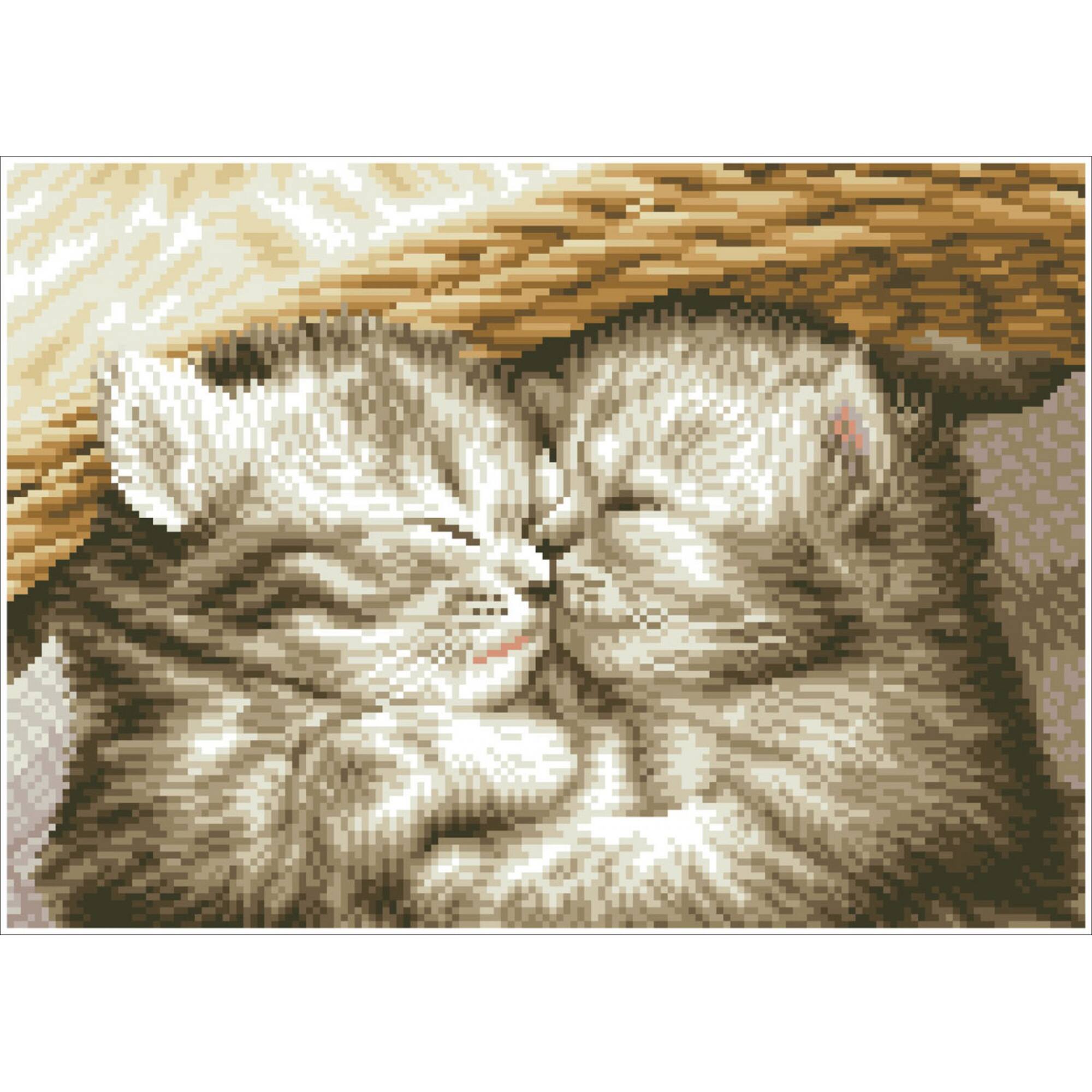 Diamond Dotz® Intermediate Little Darlings Pre-Framed Diamond Painting Kit